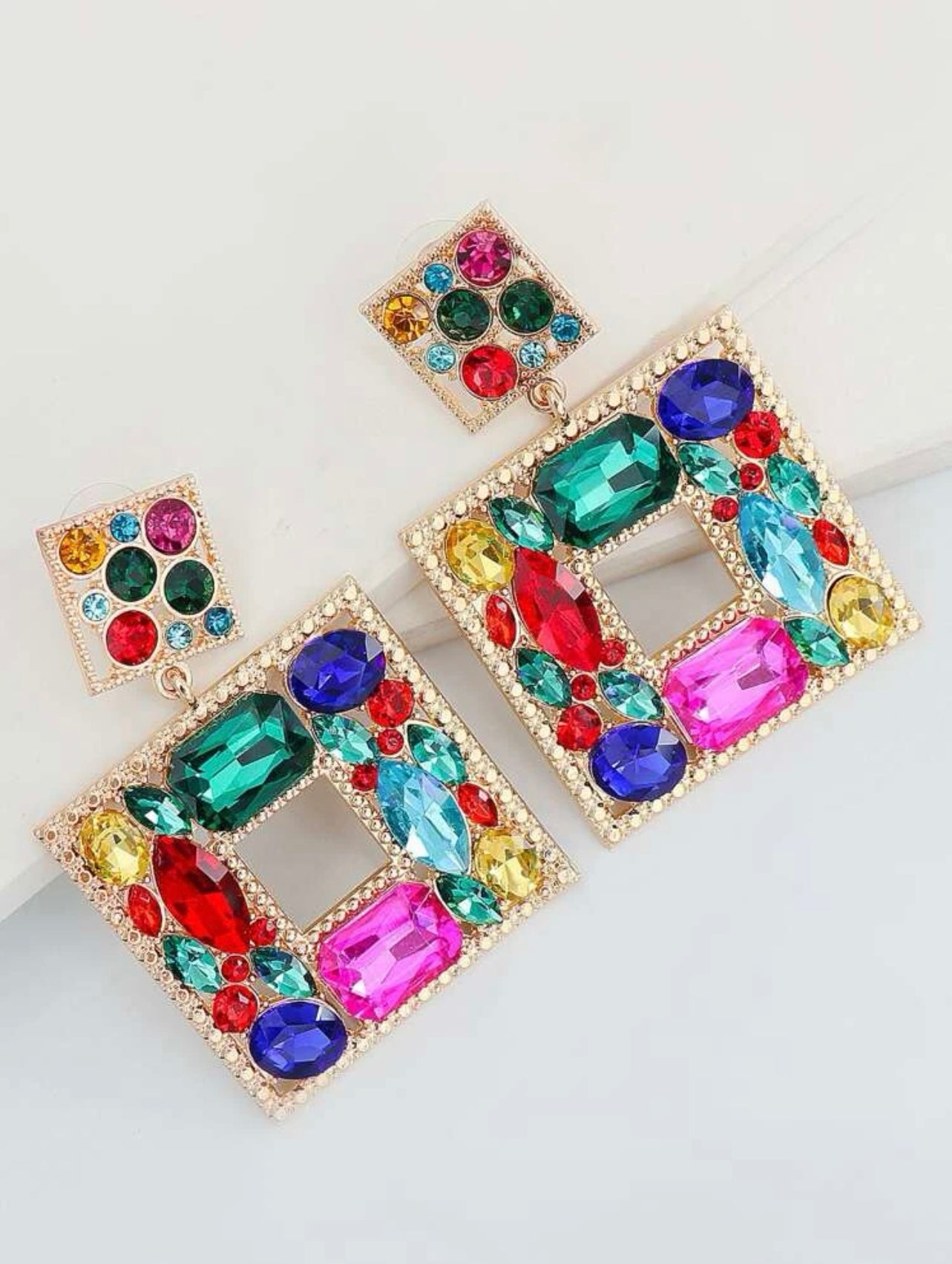 The Stained Glass Drop Earring